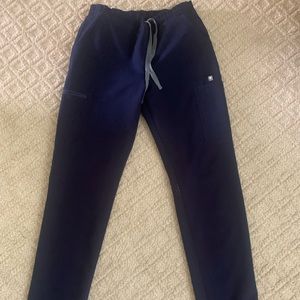 Figs Navy blue YOLO pants